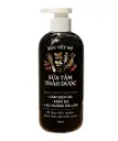 Chai PET Tròn Màu Nâu Đậm 500ml