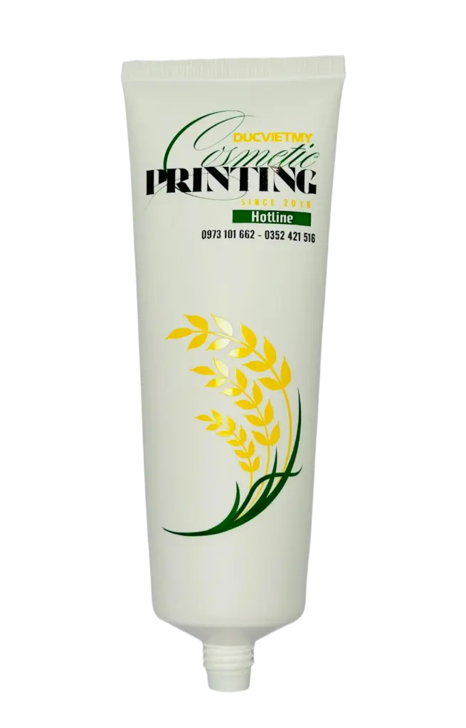 In Lụa 3 Màu Trên Tuýp Bằng Mực UV