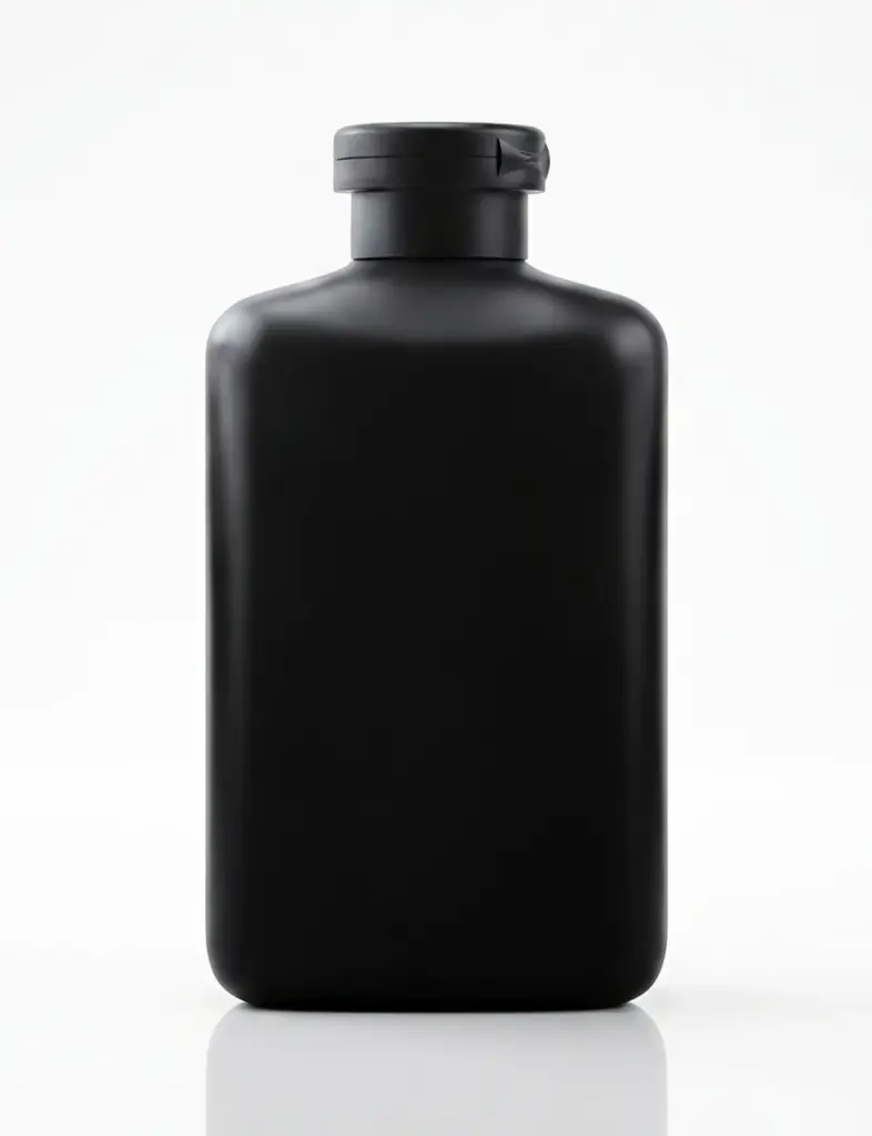 SP Chai HDPE Đen Nắp Bật 250ml