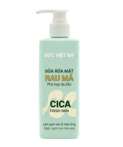 Chai HDPE Vai Vuông Xanh Ngọc 300ml