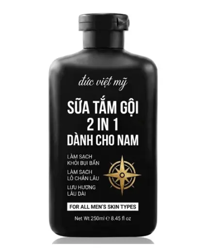 Chai HDPE Đen Nắp Bật 250ml